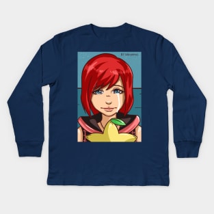 Kairi kh3 Kids Long Sleeve T-Shirt